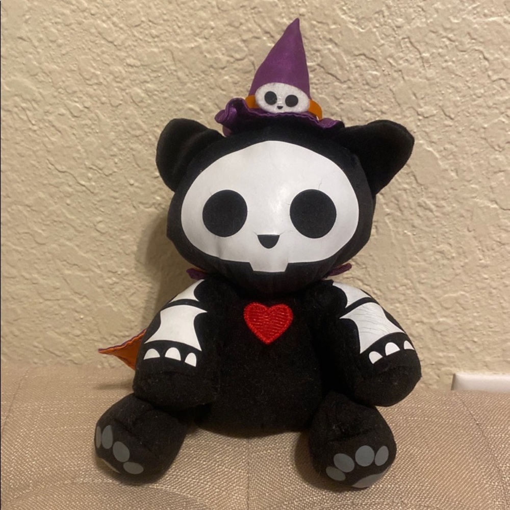 Skelanimals Kit The Cat Small Halloween Plush